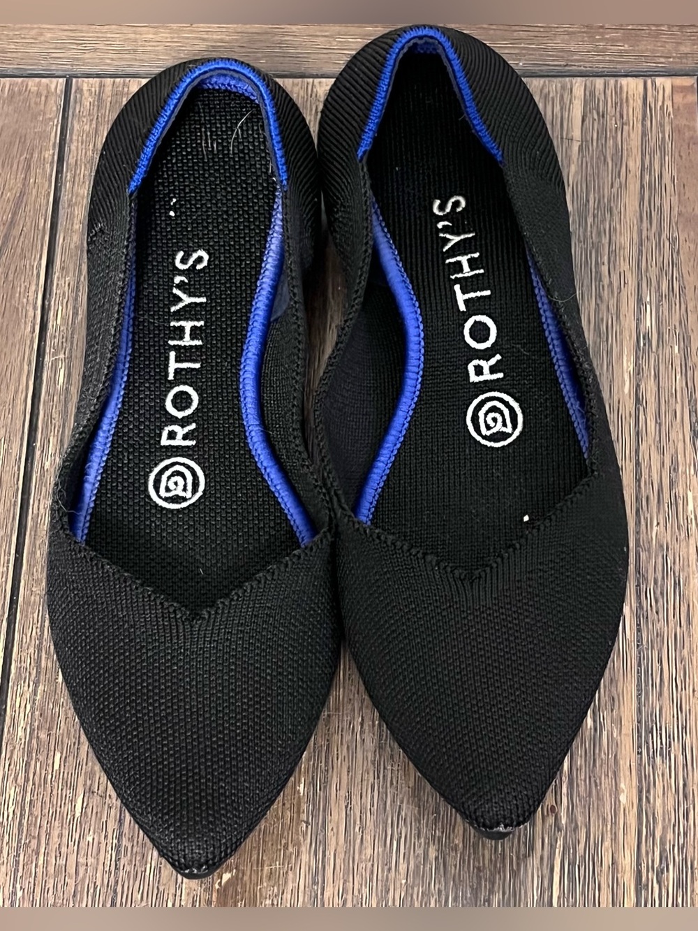 Rothy’s The Point Black Flats Womens 6 - Picture 5 of 10